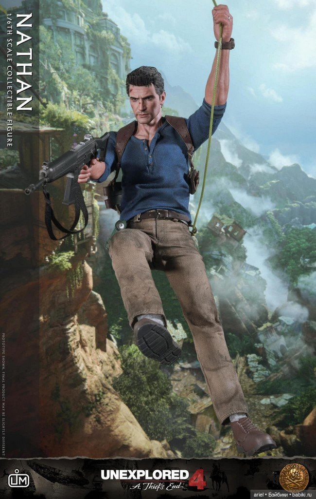 Limtoys анонсировали фигурку Нейтана Дрейка по мотивам игры "Uncharted 4: A Thief's End" (фото 4)