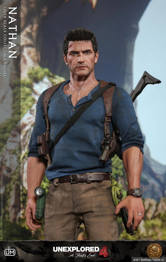 Limtoys анонсировали фигурку Нейтана Дрейка по мотивам игры "Uncharted 4: A Thief's End" (фото 10)