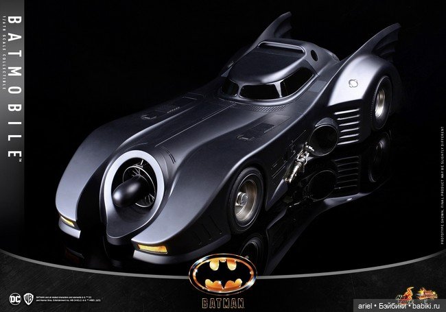 Hot Toys анонсировали модель Бэтмобиля по мотивам фильма «Бэтмен» 1989г (фото 8)
