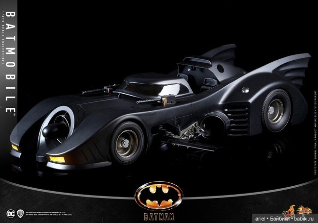 Hot Toys анонсировали модель Бэтмобиля по мотивам фильма «Бэтмен» 1989г