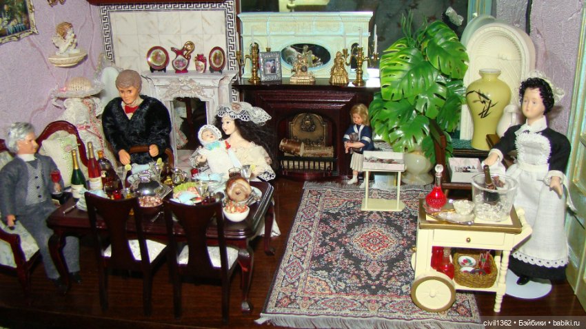 Фрагмент румбокса 1:12 — Куклы Heidi Ott (Хайди Отт): Швейцария (фото 2)