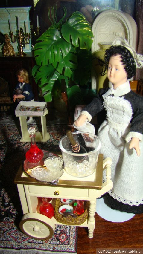 Фрагмент румбокса 1:12 — Куклы Heidi Ott (Хайди Отт): Швейцария