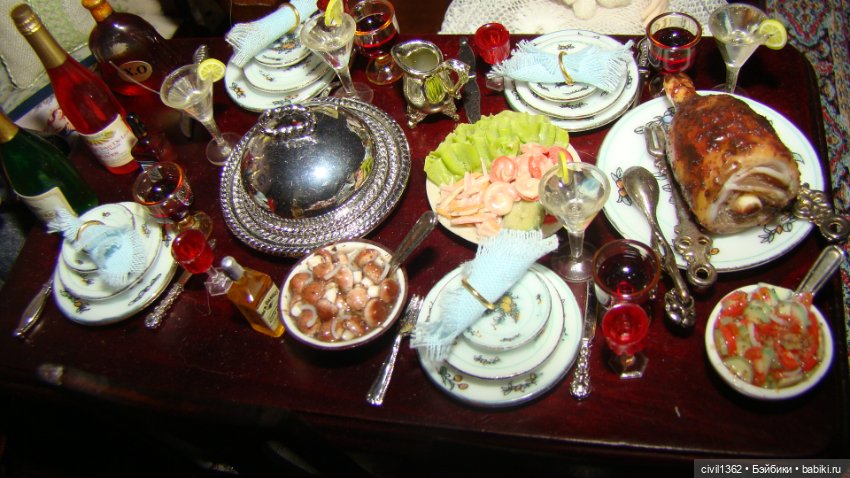 Фрагмент румбокса 1:12 — Куклы Heidi Ott (Хайди Отт): Швейцария (фото 4)