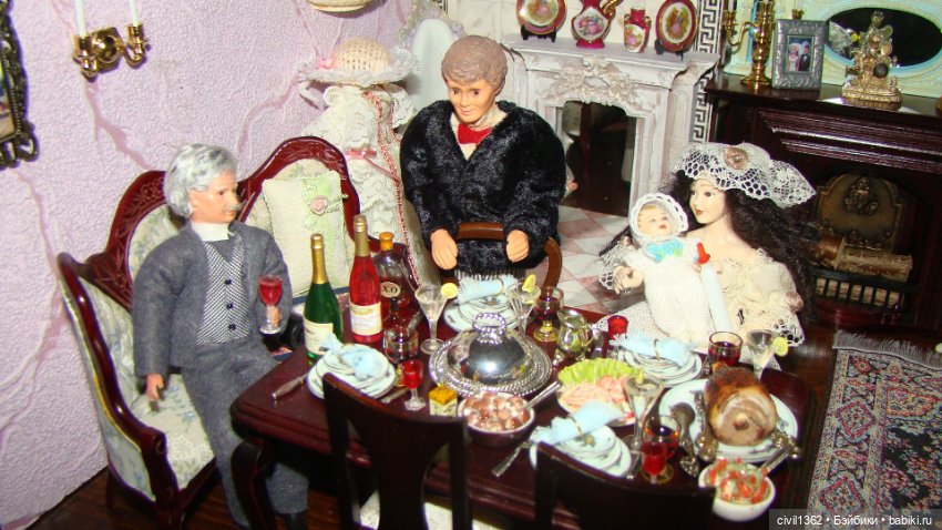 Фрагмент румбокса 1:12 — Куклы Heidi Ott (Хайди Отт): Швейцария (фото 6)