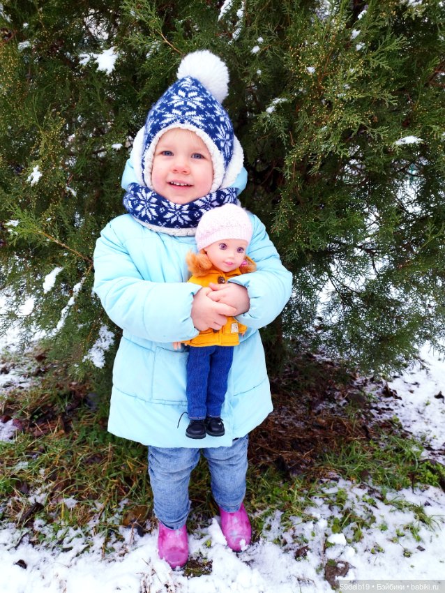 Катя и Вера - кукла и девочка (фото 10)