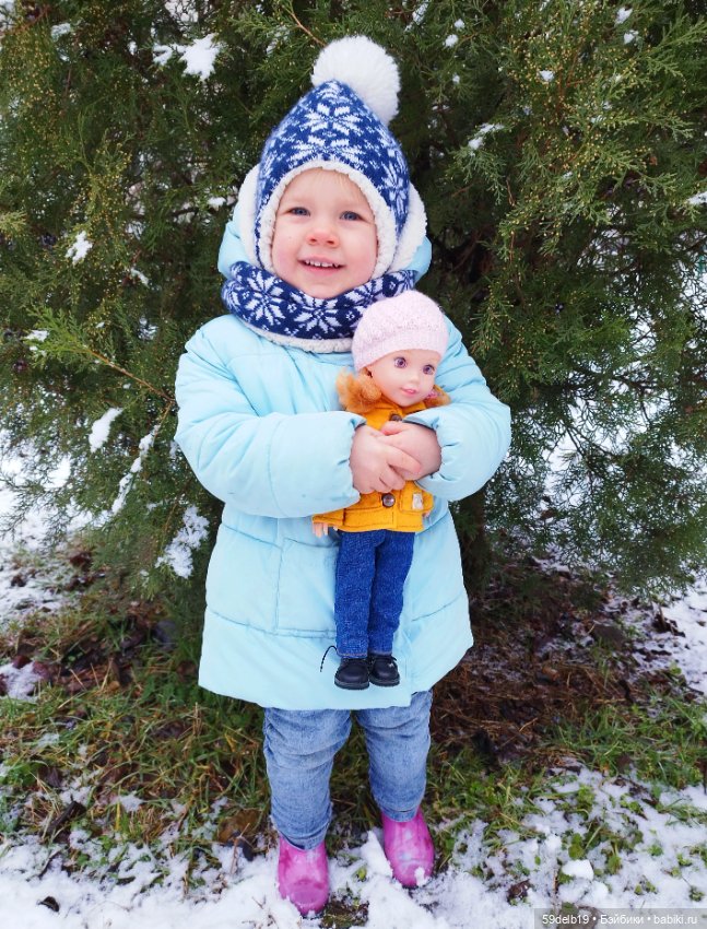 Катя и Вера - кукла и девочка (фото 5)