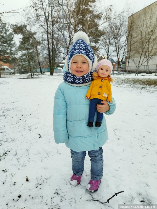 Катя и Вера - кукла и девочка (фото 6)