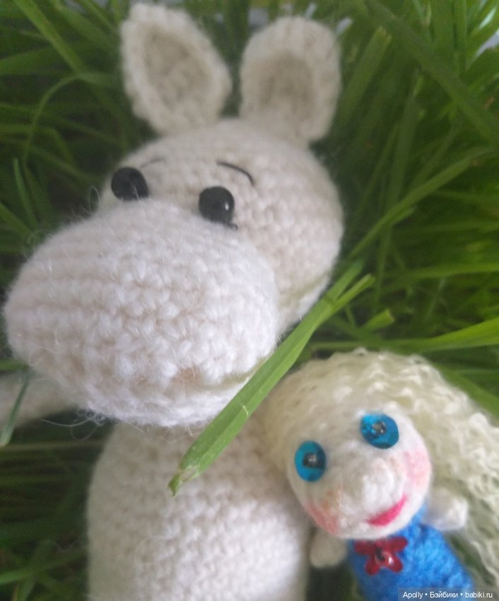 Малыш Мумми-тролль — Домашние фото авторских игрушек: Тедди (фото 4)