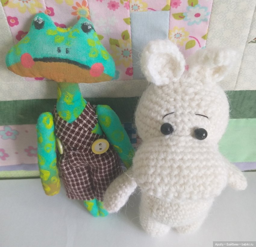 Малыш Мумми-тролль — Домашние фото авторских игрушек: Тедди