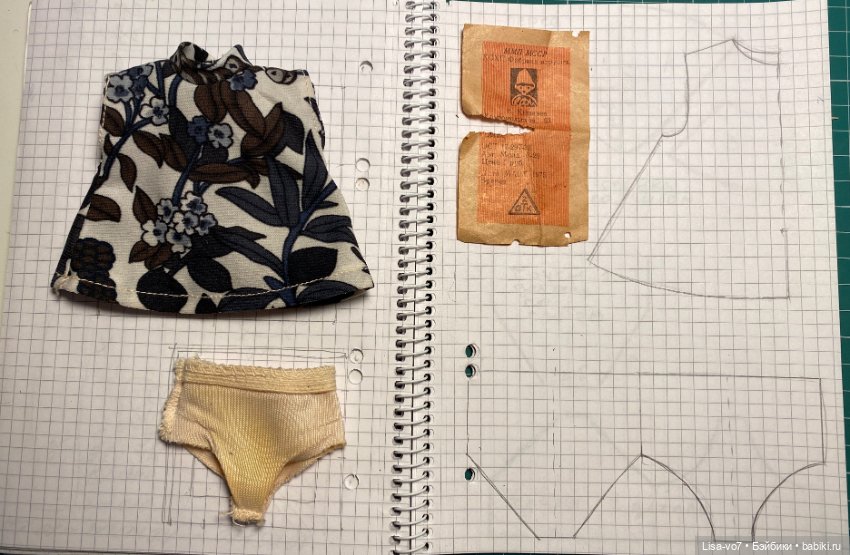 Интересная винтажная куколка, до и после приведения в порядок (фото 6)