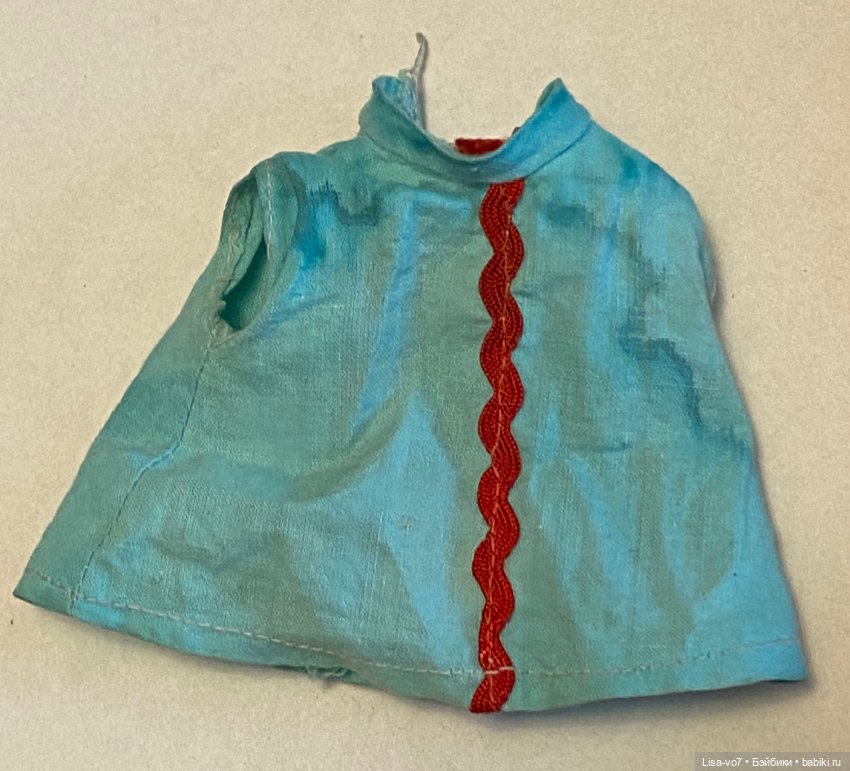 Интересная винтажная куколка, до и после приведения в порядок (фото 4)