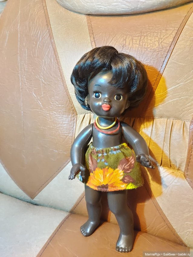 Девочка из СССР с африканской наружностью