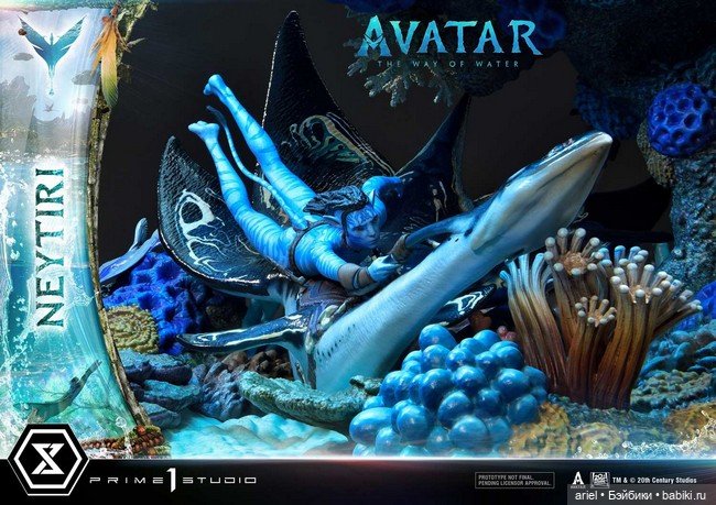 Prime 1 Studio анонсировали диораму с Нейтири по мотивам фильма «Аватар: Путь воды» (фото 3)