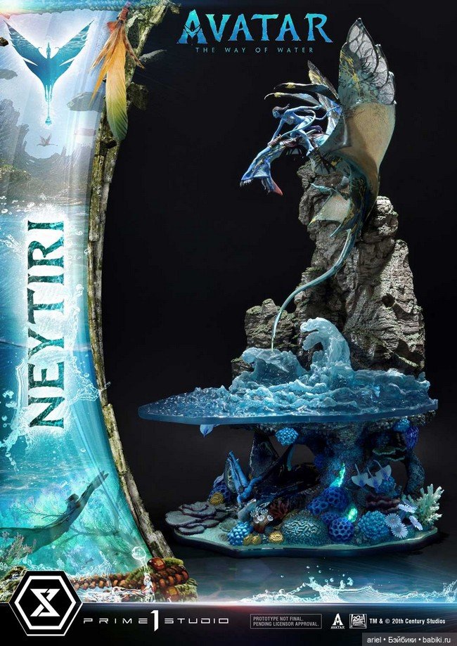 Prime 1 Studio анонсировали диораму с Нейтири по мотивам фильма «Аватар: Путь воды» (фото 5)