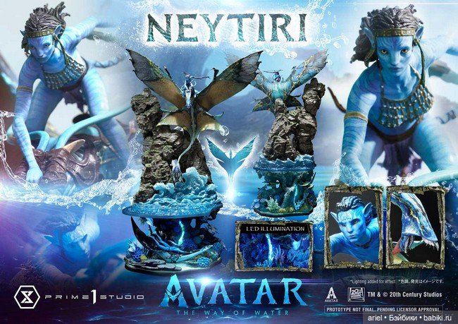 Prime 1 Studio анонсировали диораму с Нейтири по мотивам фильма «Аватар: Путь воды» (фото 4)