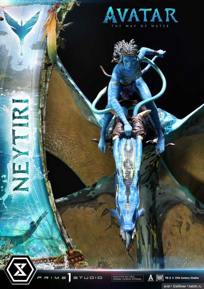 Prime 1 Studio анонсировали диораму с Нейтири по мотивам фильма «Аватар: Путь воды» (фото 6)