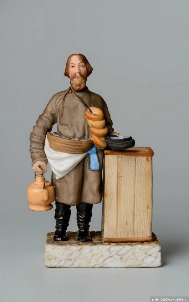 Фарфоровые фигурки из серии "Волшебный фонарь" Россия, XIX век (фото 2)