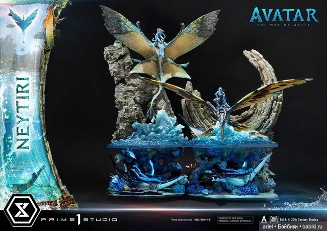 Prime 1 Studio анонсировали диораму с Нейтири по мотивам фильма «Аватар: Путь воды»