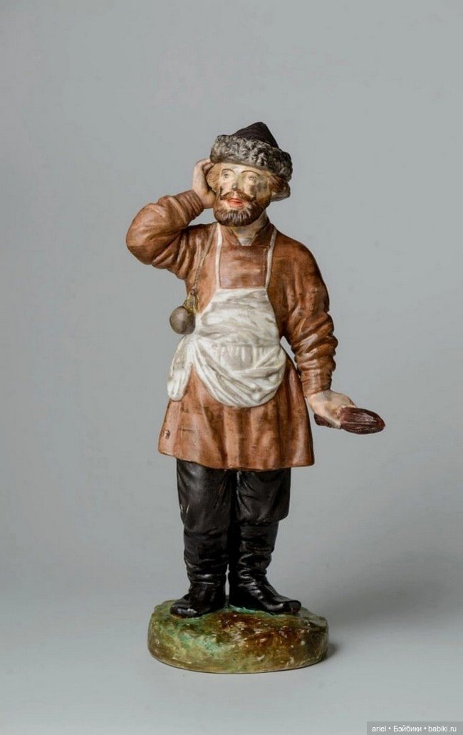 Фарфоровые фигурки из серии "Волшебный фонарь" Россия, XIX век (фото 7)