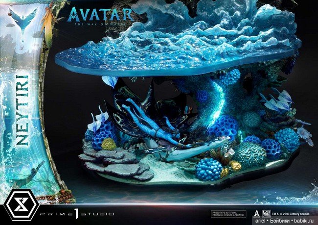 Prime 1 Studio анонсировали диораму с Нейтири по мотивам фильма «Аватар: Путь воды» (фото 7)