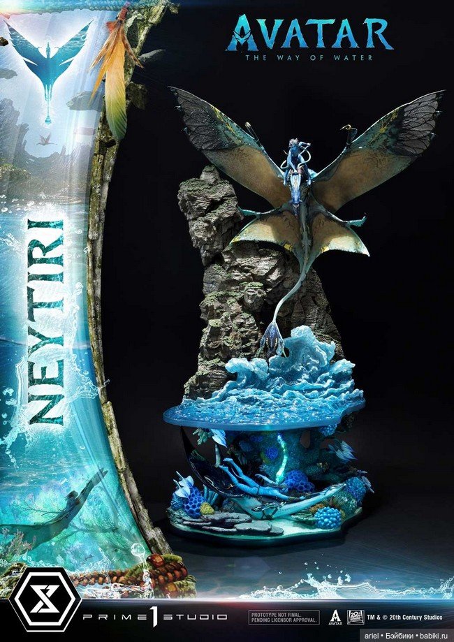 Prime 1 Studio анонсировали диораму с Нейтири по мотивам фильма «Аватар: Путь воды» (фото 9)