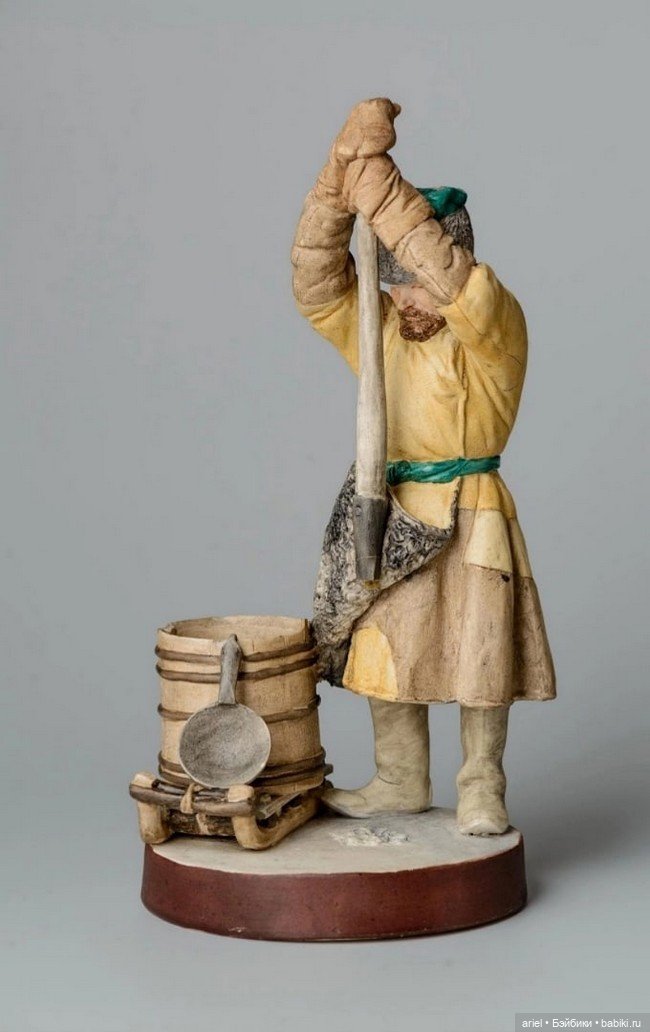 Фарфоровые фигурки из серии "Волшебный фонарь" Россия, XIX век