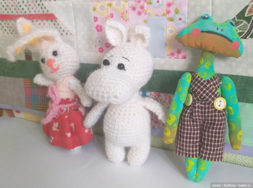 Малыш Мумми-тролль — Домашние фото авторских игрушек: Тедди