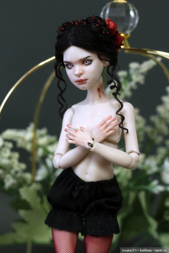 Риган... Маленькая тьма — Авторские шарнирные куклы своими руками: лепка (фото 4)