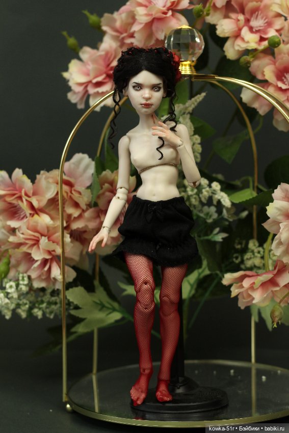 Риган... Маленькая тьма — Авторские шарнирные куклы своими руками: лепка (фото 5)