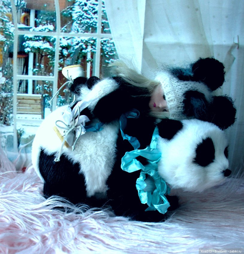 "Панды" продолжение — Одежда и обувь для кукол своими руками: фото