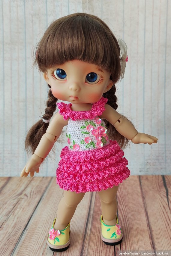 Первый наряд ля Пончика и эксперименты с освещением