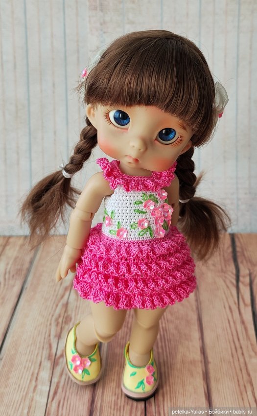 Первый наряд ля Пончика и эксперименты с освещением