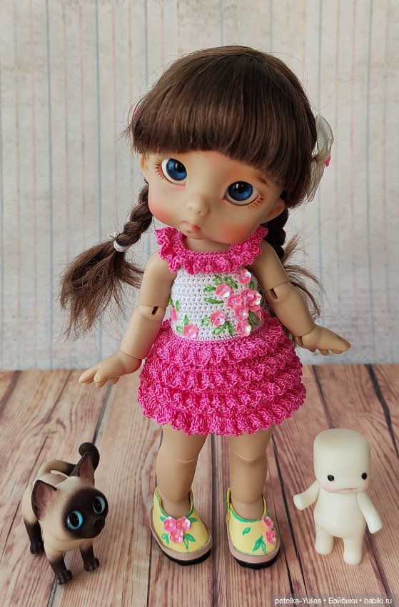 Первый наряд ля Пончика и эксперименты с освещением