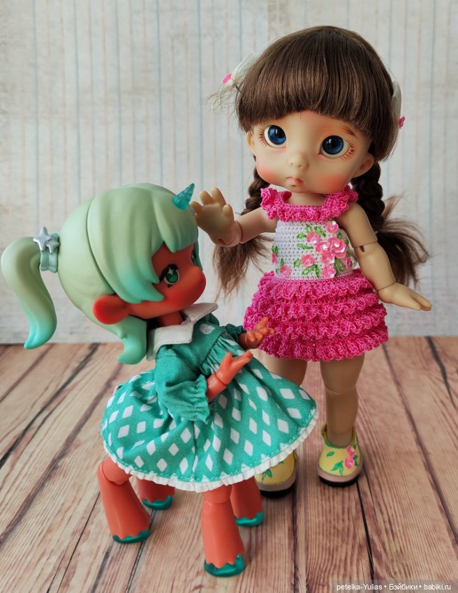 Первый наряд ля Пончика и эксперименты с освещением