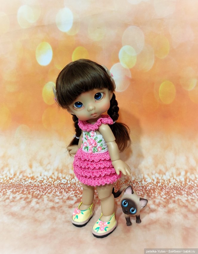 Первый наряд ля Пончика и эксперименты с освещением