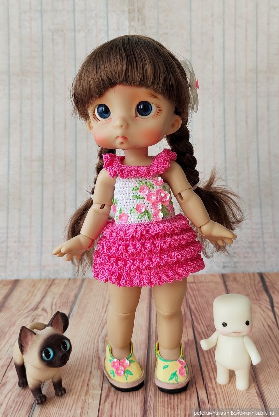 Первый наряд ля Пончика и эксперименты с освещением