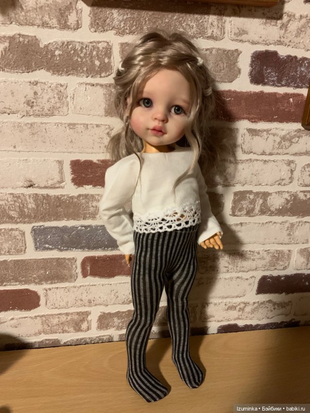 Колготочки на Паолок — ООАК Paola Reina (Паола Рейна) и испанских кукол: перерисовка (фото 5)