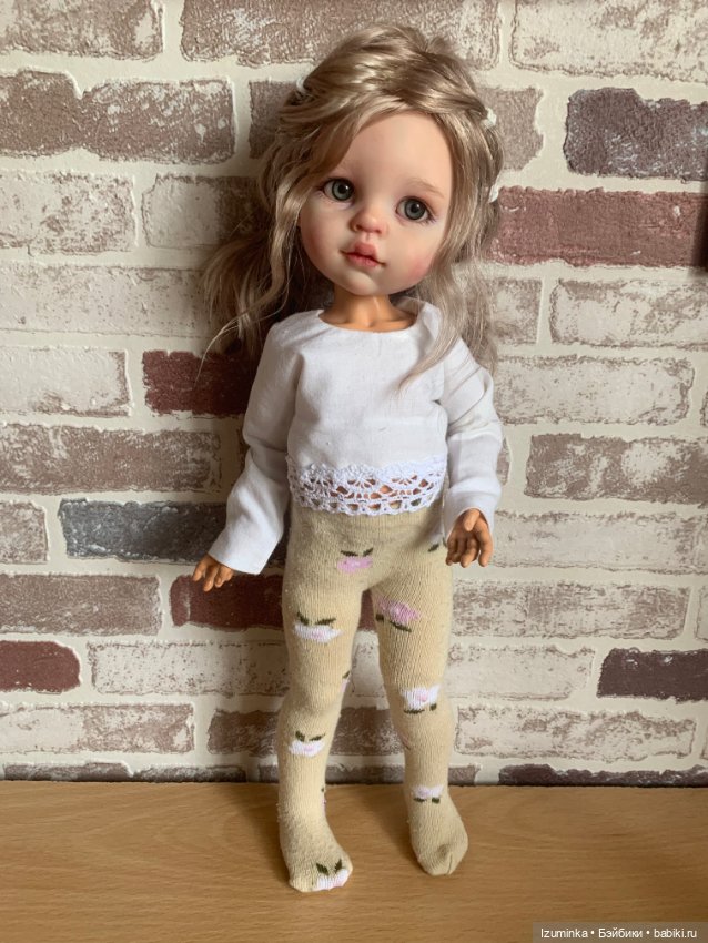 Колготочки на Паолок — ООАК Paola Reina (Паола Рейна) и испанских кукол: перерисовка (фото 7)