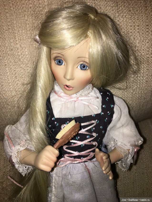 Сказочная серия от Dianna Effner : Золушка, Белоснежка, Красная шапочка, Златовласка и Рапунцель