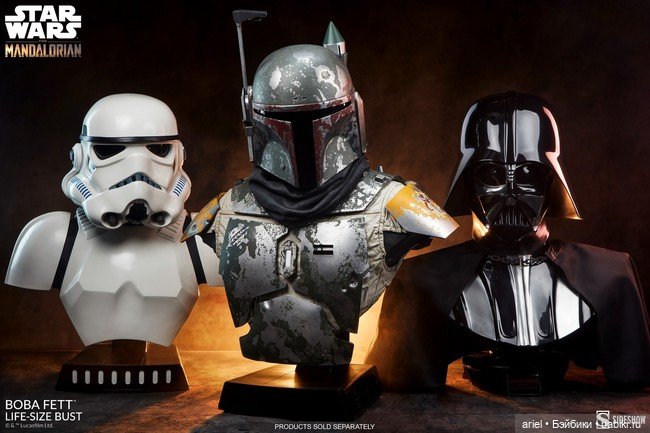 Sideshow анонсировали бюст Бобы Фетта по мотивам второго сезона сериала «Мандалорец»