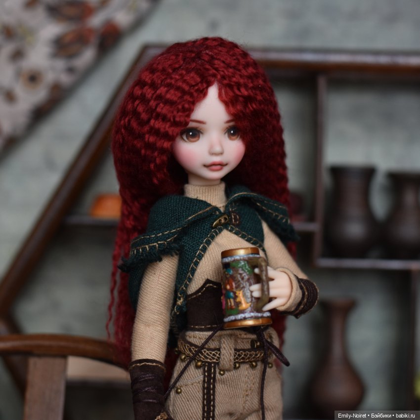 Марта в таверне — ООАК и репейнт игровых кукол: Bratz (фото 10)