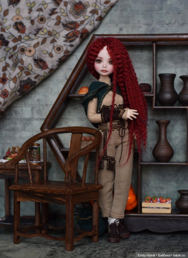 Марта в таверне — ООАК и репейнт игровых кукол: Bratz (фото 6)