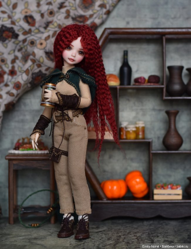 Марта в таверне — ООАК и репейнт игровых кукол: Bratz