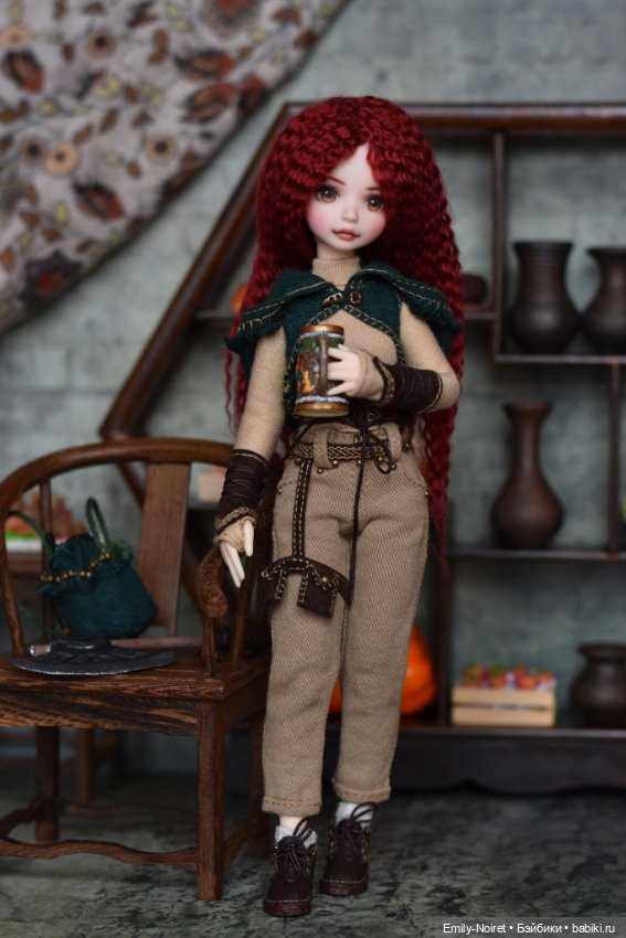 Марта в таверне — ООАК и репейнт игровых кукол: Bratz (фото 9)