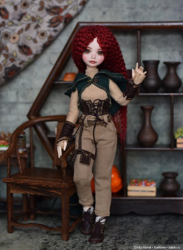 Марта в таверне — ООАК и репейнт игровых кукол: Bratz (фото 8)