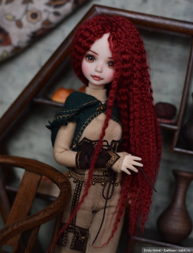 Марта в таверне — ООАК и репейнт игровых кукол: Bratz (фото 7)