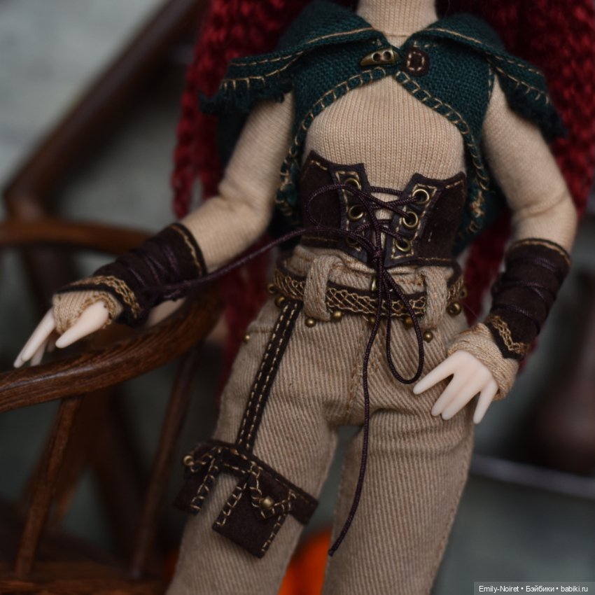 Марта в таверне — ООАК и репейнт игровых кукол: Bratz (фото 4)