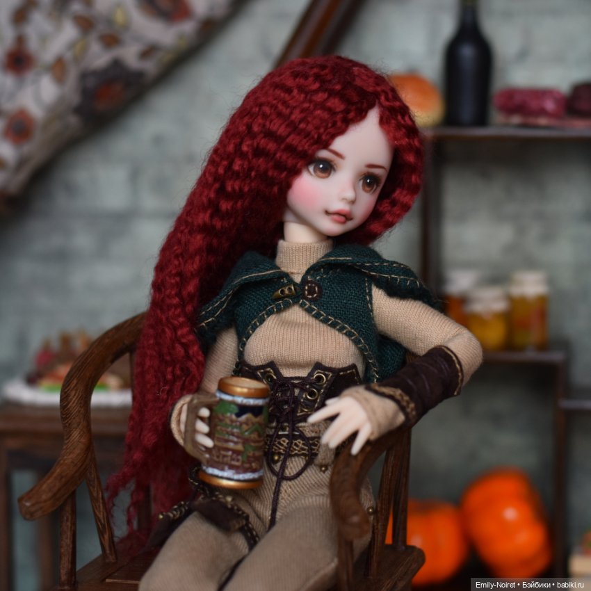 Марта в таверне — ООАК и репейнт игровых кукол: Bratz (фото 2)