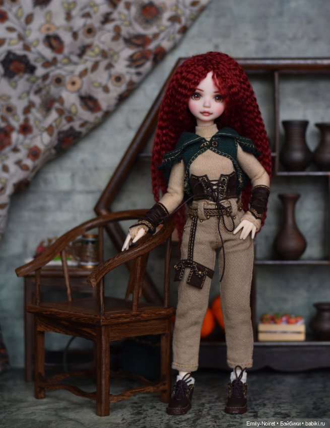 Марта в таверне — ООАК и репейнт игровых кукол: Bratz (фото 3)