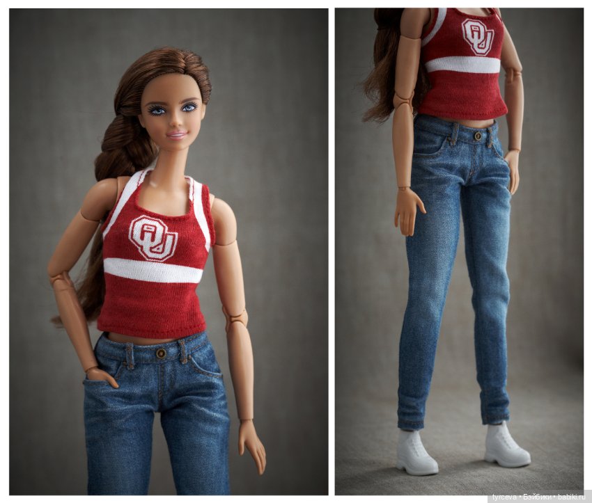 Джинсовая тема — Одежда и обувь для кукол своими руками: фото